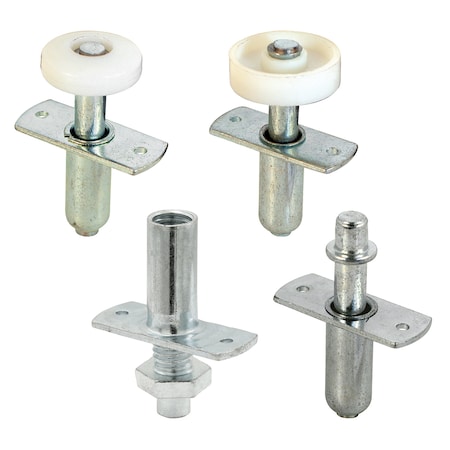 Prime-Line Sliding Closet Door Roller Kit 1 Kit, PK2 N 7536